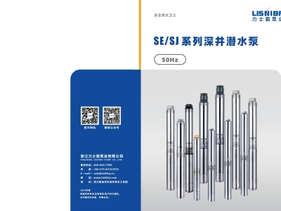 SE/SJ系列深井泵（中文）