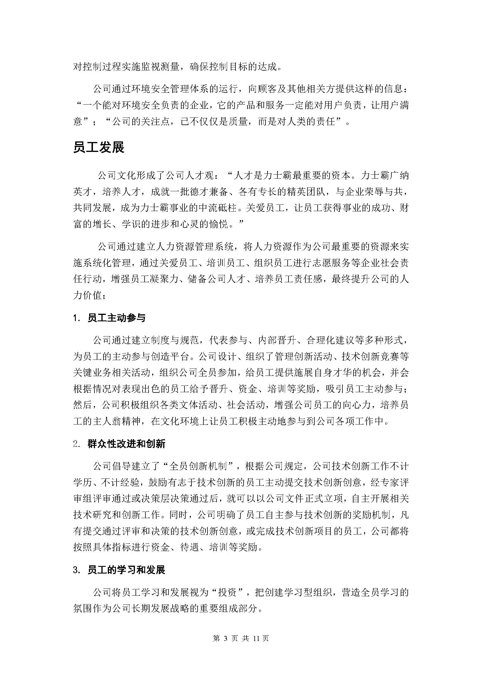 社会责任报告-浙江力士霸泵业有限公司2024年“浙江制造”认证(图9)